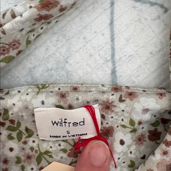 Wilfred Saturn Floral Patterned Mini Dress - Picture 3 of 5